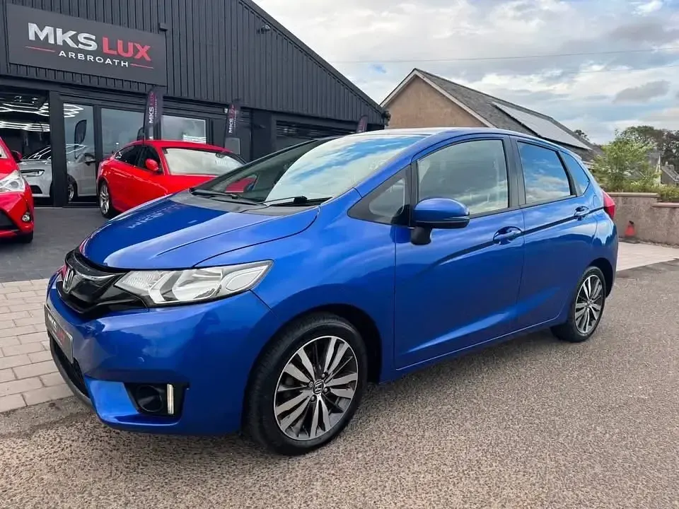 Used Honda Jazz EX 102 HP (75 kW) 2017 Blue Hatchback