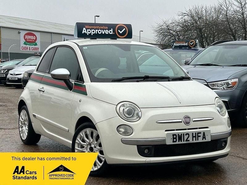 White Used 2025 Fiat 500 Hatchback | £5,475 - Image 1/3