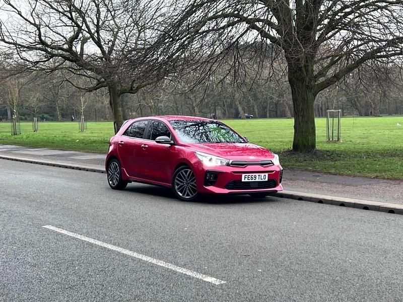 Used Kia Rio GT-Line 118 HP (86 kW) 2019 Red Hatchback