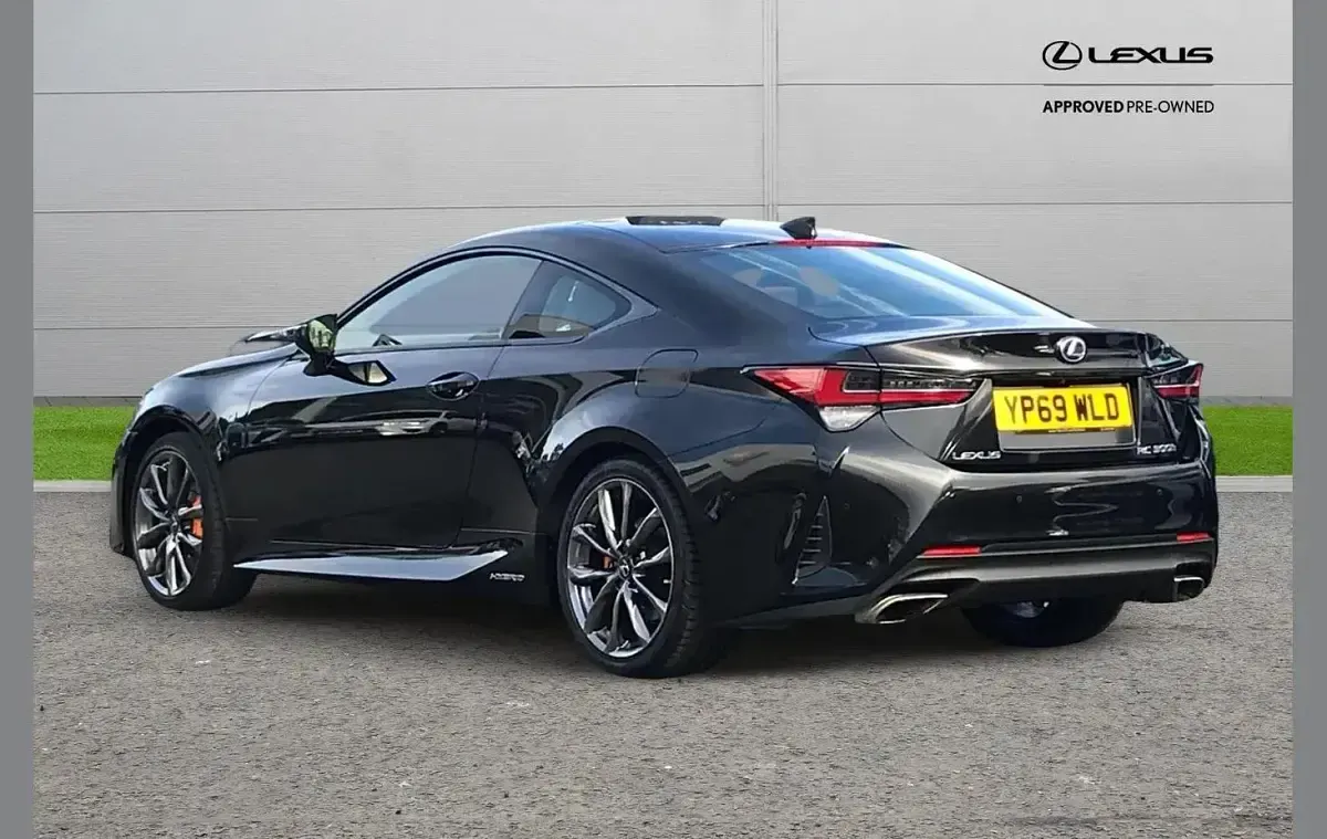 Used Lexus RC300h Sport Line 220 HP (161 kW) 2020 Black Coupe