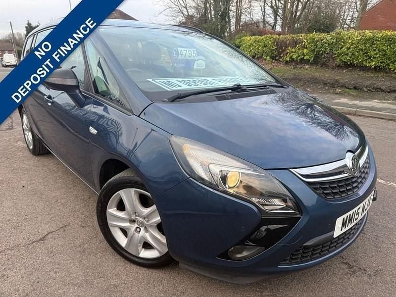 Used Vauxhall Zafira Tourer 140 HP (102 kW) 2015 Blue MPV
