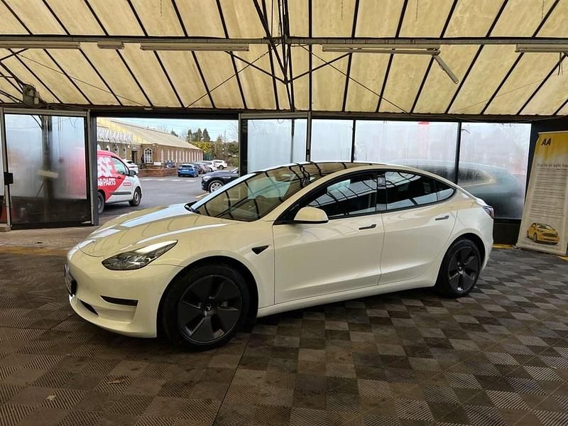 Used Tesla Model 3 Long Range AWD 366 kW (498 HP) 2020 White Sedan