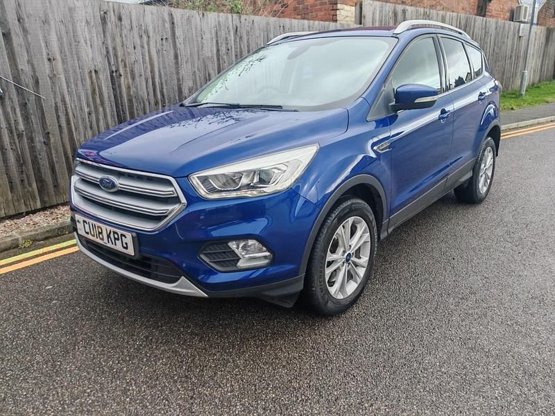 Used Ford Kuga Titanium 150 HP (110 kW) 2018 Blue SUV