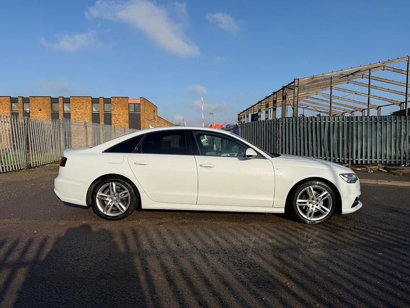 Used Audi A6 S-Line 190 HP (139 kW) 2016 White Sedan