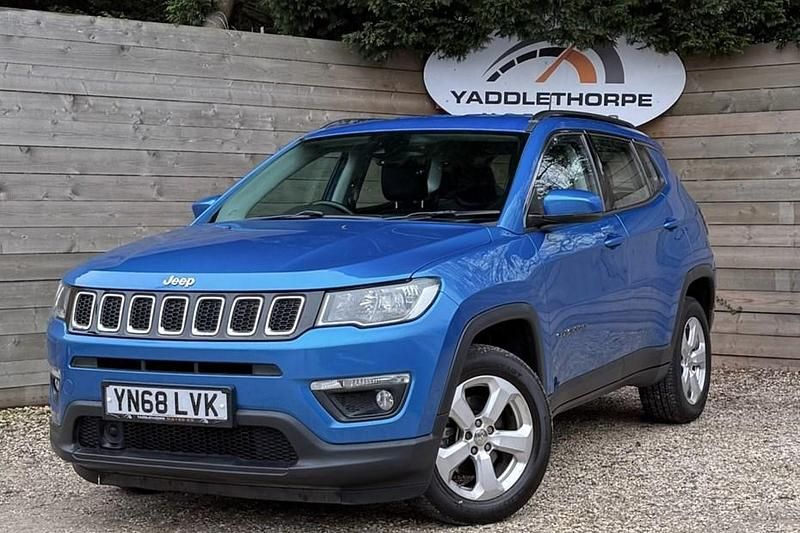 Blue Used 2018 Jeep Compass Longitude SUV | £9,495 (Super price) - Image 1/1
