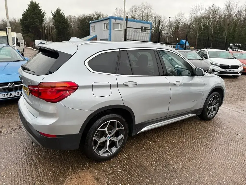 Used BMW X1 xLine 192 HP (141 kW) 2016 Silver SUV