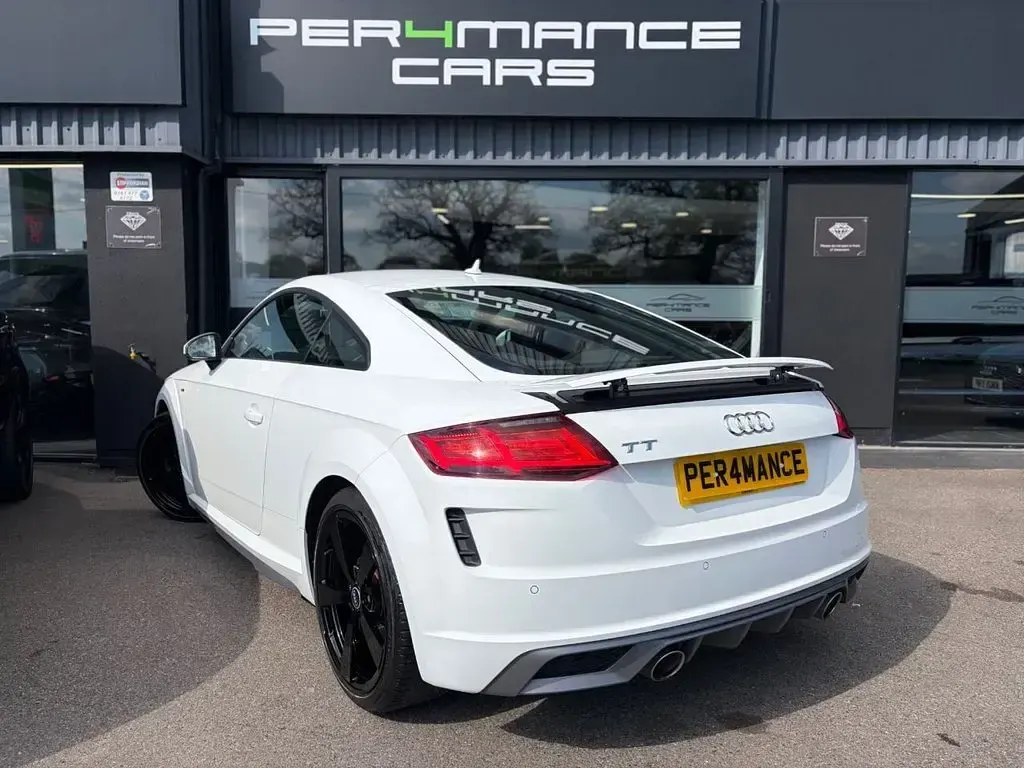 Used Audi TT S-Line 197 HP (144 kW) 2020 White Coupe