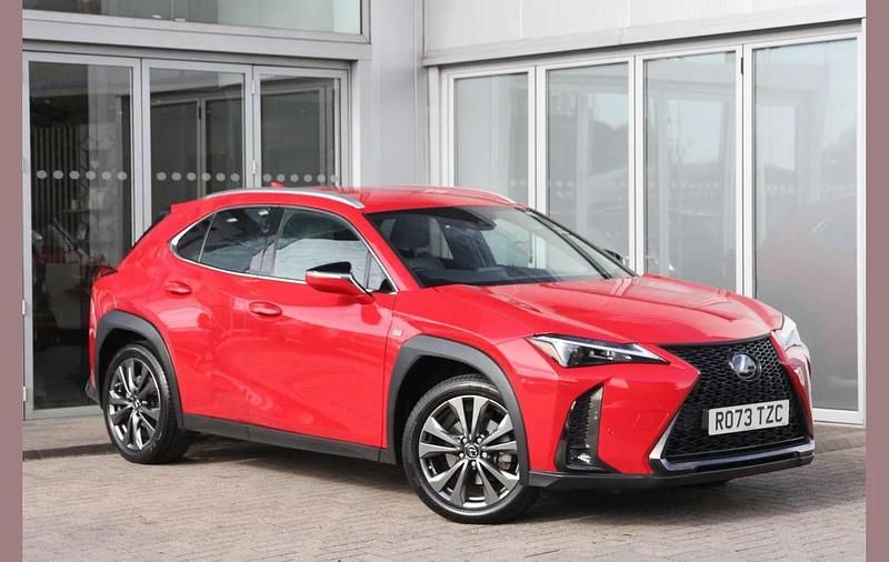 Red Used 2023 Lexus UX 250h Sport Design Packet SUV | £21,499 (Good price) - Image 1/2