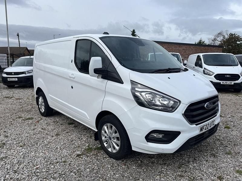 Used Ford Transit Custom Limited 130 HP (95 kW) 2022 White Van