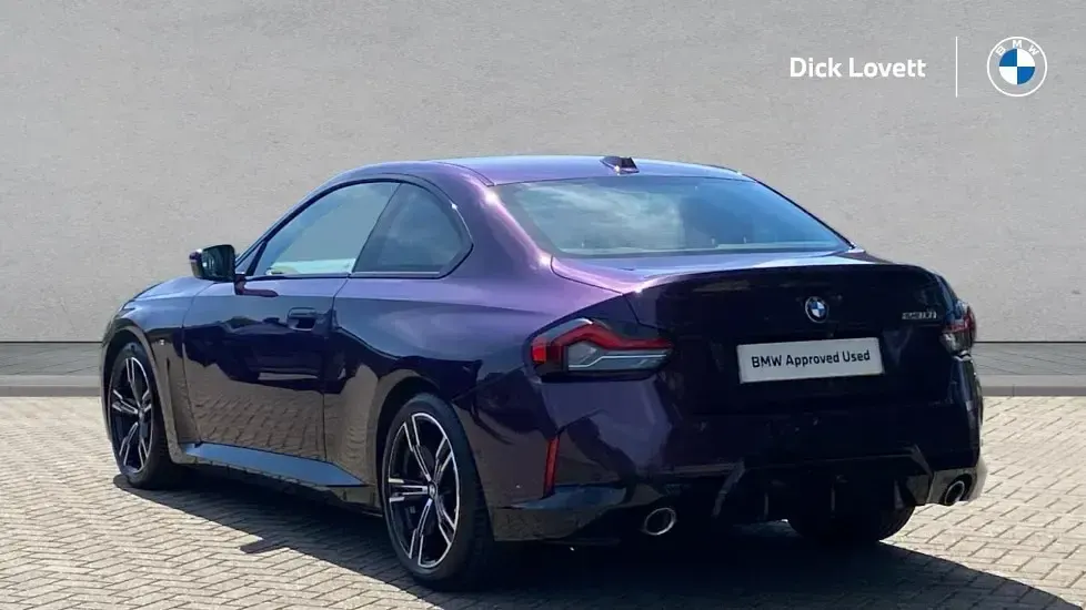 Used BMW 230 Coupé M Sport 245 HP (180 kW) 2023 Purple Coupe