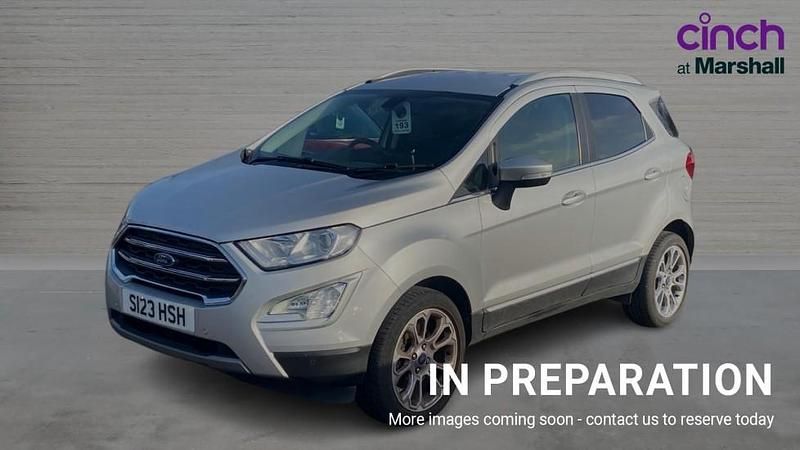 Used Ford Ecosport Titanium 125 HP (91 kW) 2020 Silver SUV