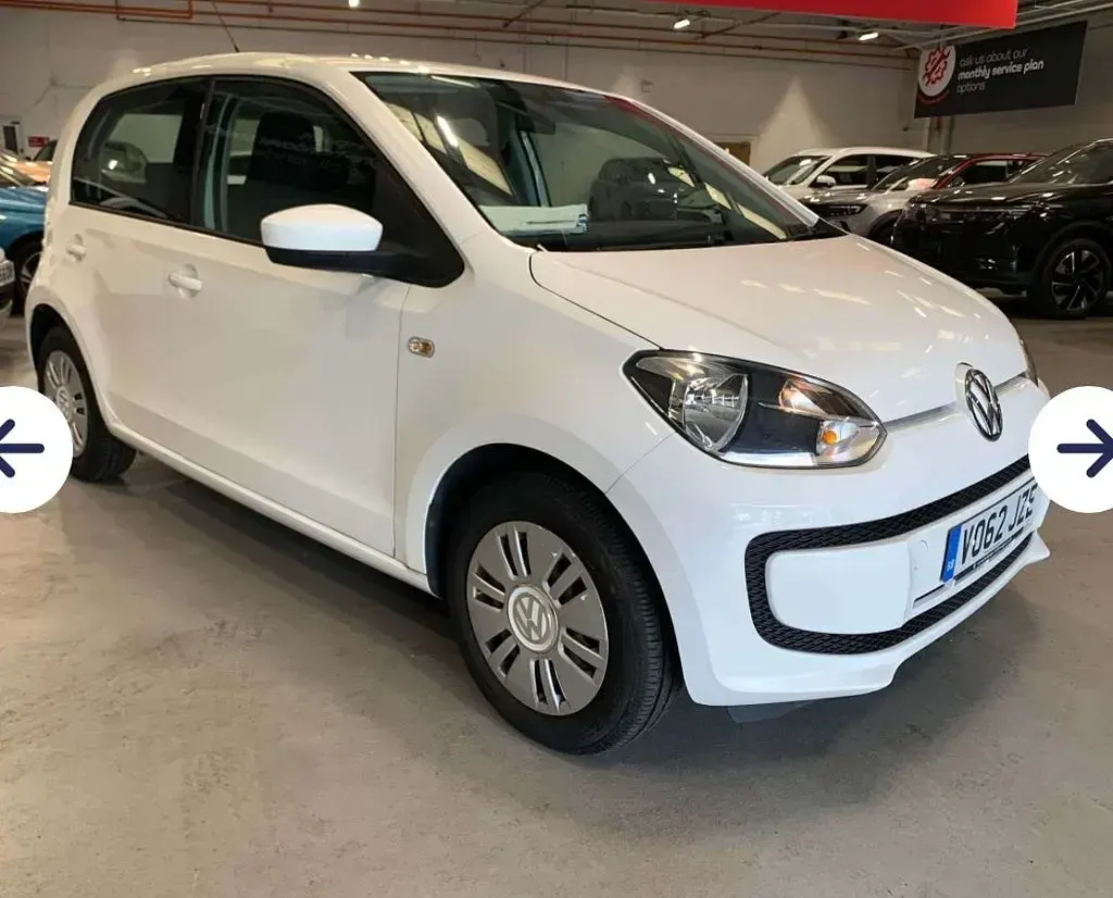 Used VW up! move up! 60 HP (44 kW) 2012 White Hatchback