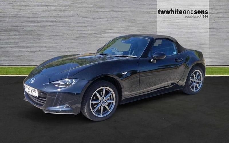 Used Mazda MX5 Exclusive-Line 132 HP (97 kW) 2024 Black Cabriolet