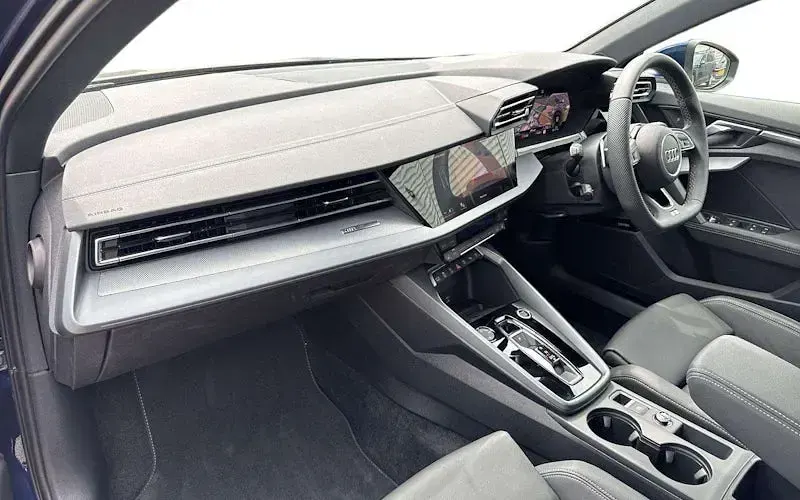 Used Audi A3 S-Line 150 HP (110 kW) 2025 Blue Sedan