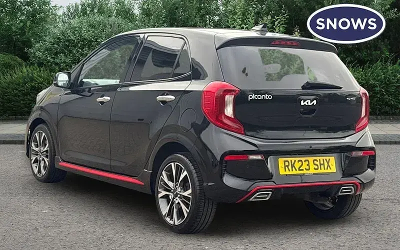 Used Kia Picanto GT-Line S 101 HP (74 kW) 2023 Midnight black Hatchback