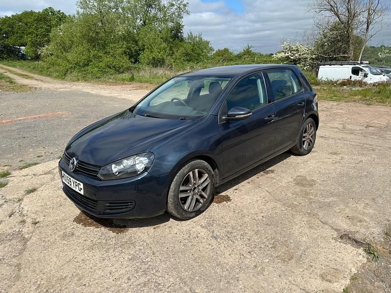 Blue Used 2009 VW Golf VI SE Hatchback | £1,490 (Fair price) - Image 1/4