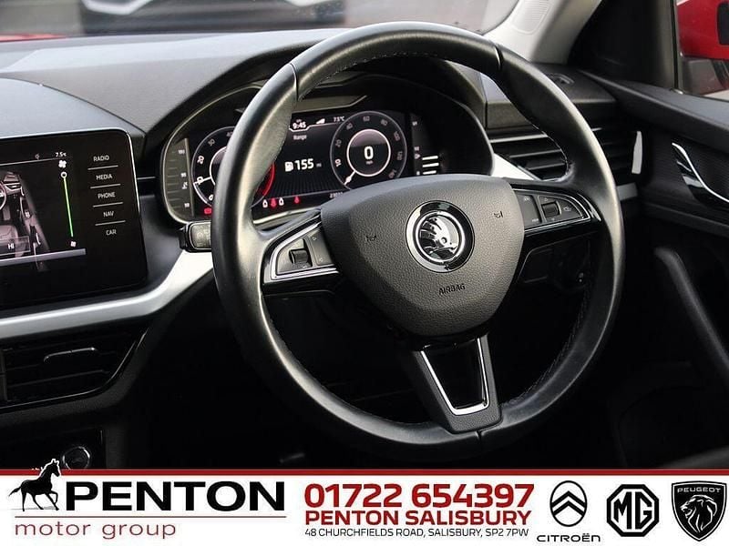 Used Skoda Kamiq SE L 115 HP (84 kW) 2021 Red SUV