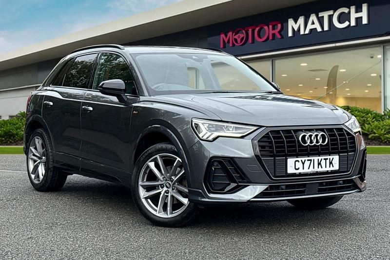 Grey Used 2022 Audi Q3 Black Edition SUV | £25,411 (Good price) - Image 1/4