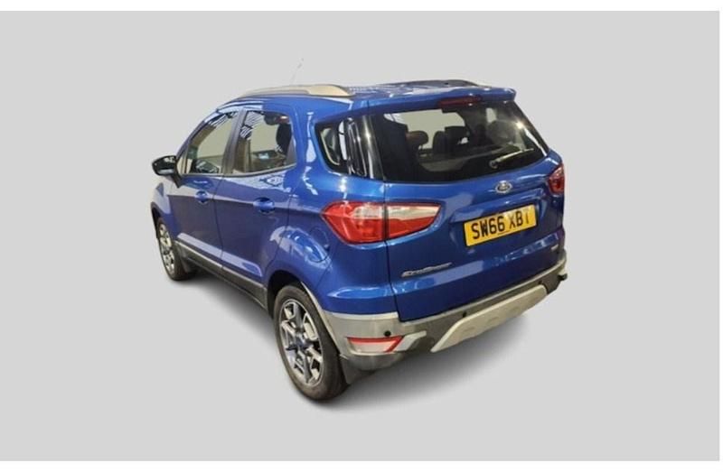 Used Ford Ecosport Titanium 2016 Blue SUV