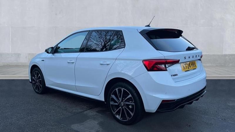 Used Skoda Fabia Monte Carlo 150 HP (110 kW) 2024 Moon white metallic Hatchback