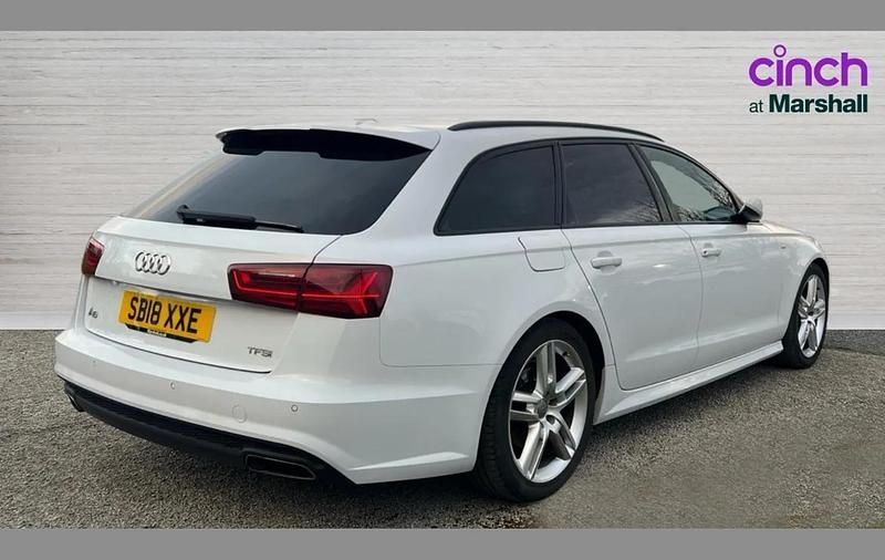 Used Audi A6 S-Line 190 HP (139 kW) 2018 White Estate
