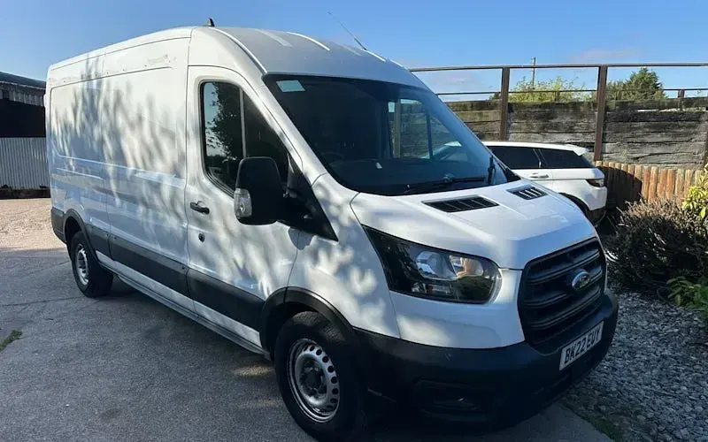 Used Ford Transit 131 HP (96 kW) 2022 White Van