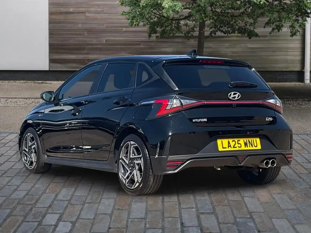 Used Hyundai i20 N Line 100 HP (73 kW) 2025 Black Hatchback