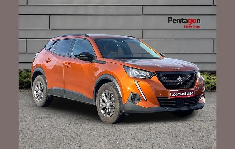 Used Peugeot 2008 Active+ 99 HP (72 kW) 2022 Orange SUV
