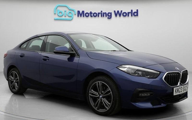 Used BMW 218 Sport Line 136 HP (100 kW) 2023 Blue Coupe