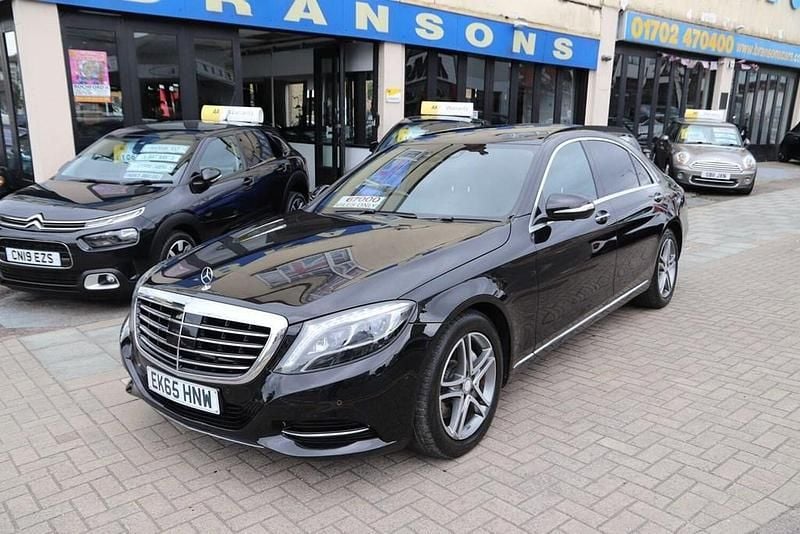 Black Used 2015 Mercedes S350L SE Sedan | £21,990 (Expensive) - Image 1/4