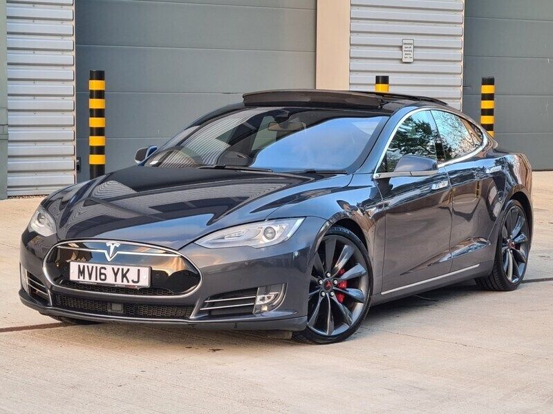Silver Used 2016 Tesla Model S Performance Sedan | £23,995 - Image 1/4