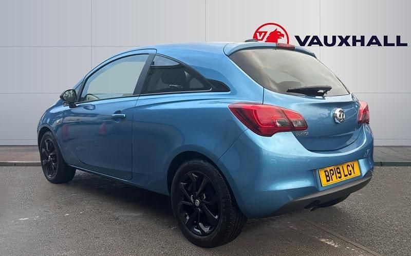 Used Vauxhall Corsa 75 HP (55 kW) 2019 Blue Hatchback