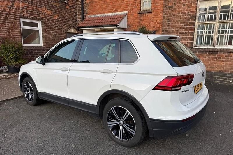 Used VW Tiguan S 150 HP (110 kW) 2018 White SUV