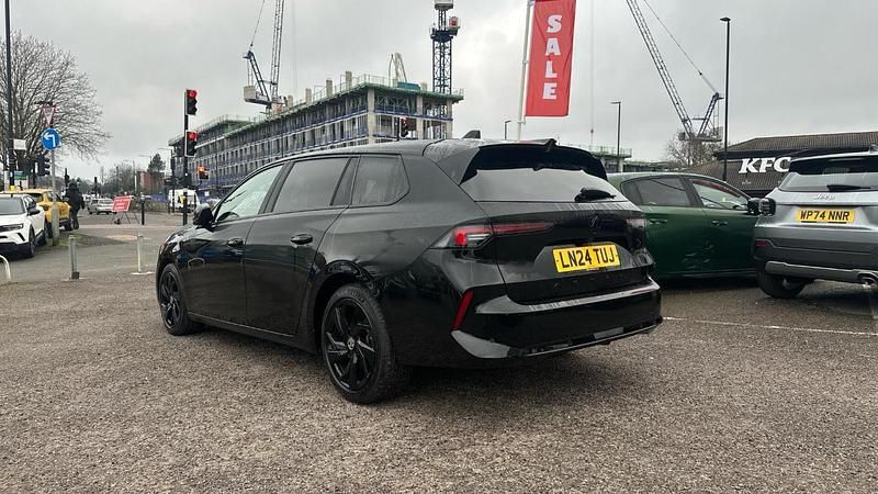 Used Vauxhall Astra S 128 HP (94 kW) 2024 Black Estate
