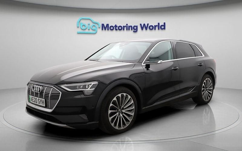 Used Audi e-tron 300 kW (408 HP) 2020 Black SUV