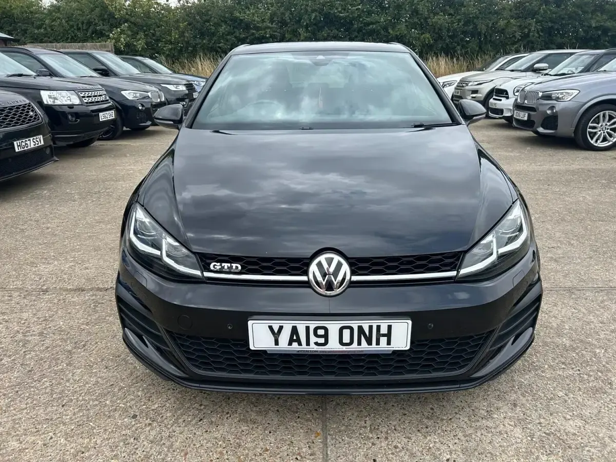 Used VW Golf VII GTD 184 HP (135 kW) 2019 Black Hatchback