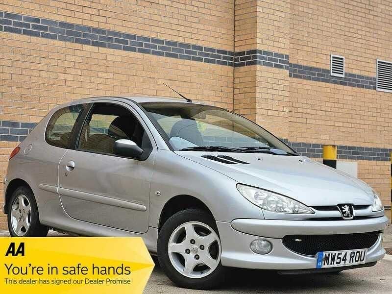 Silver Used 2004 Peugeot 206 Sport Hatchback | £699 - Image 1/3
