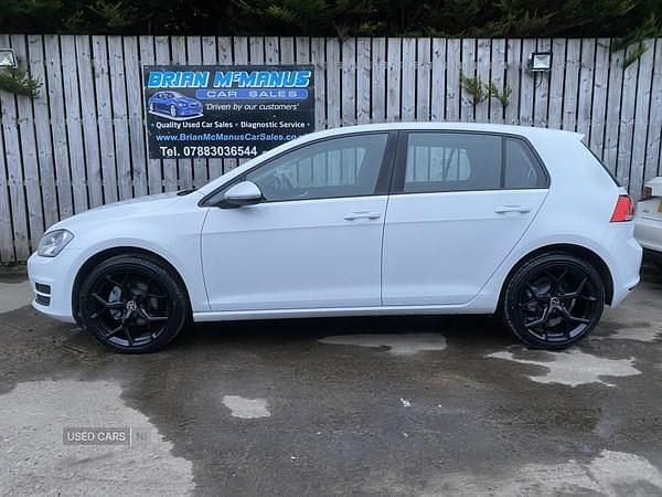 Used VW Golf VII SE 150 HP (110 kW) 2013 White Hatchback