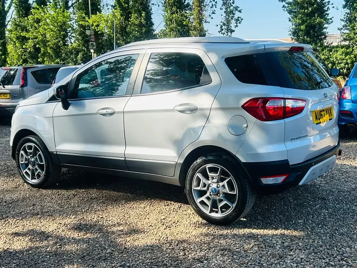 Used Ford Ecosport Titanium 95 HP (69 kW) 2017 Silver SUV