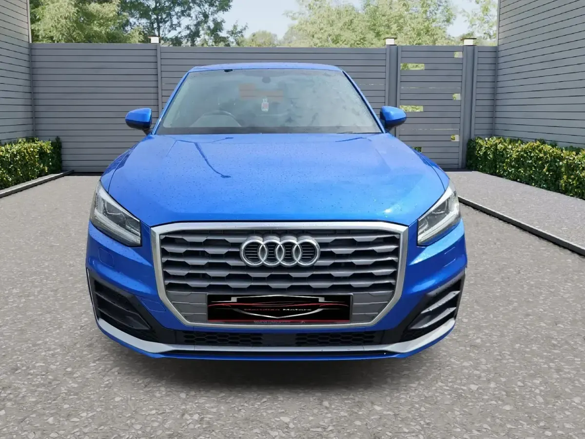Used Audi Q2 S-Line 150 HP (110 kW) 2017 Blue SUV