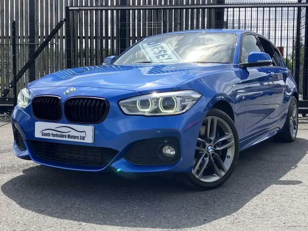 Used BMW 120 M Sport 190 HP (139 kW) 2016 Blue Hatchback