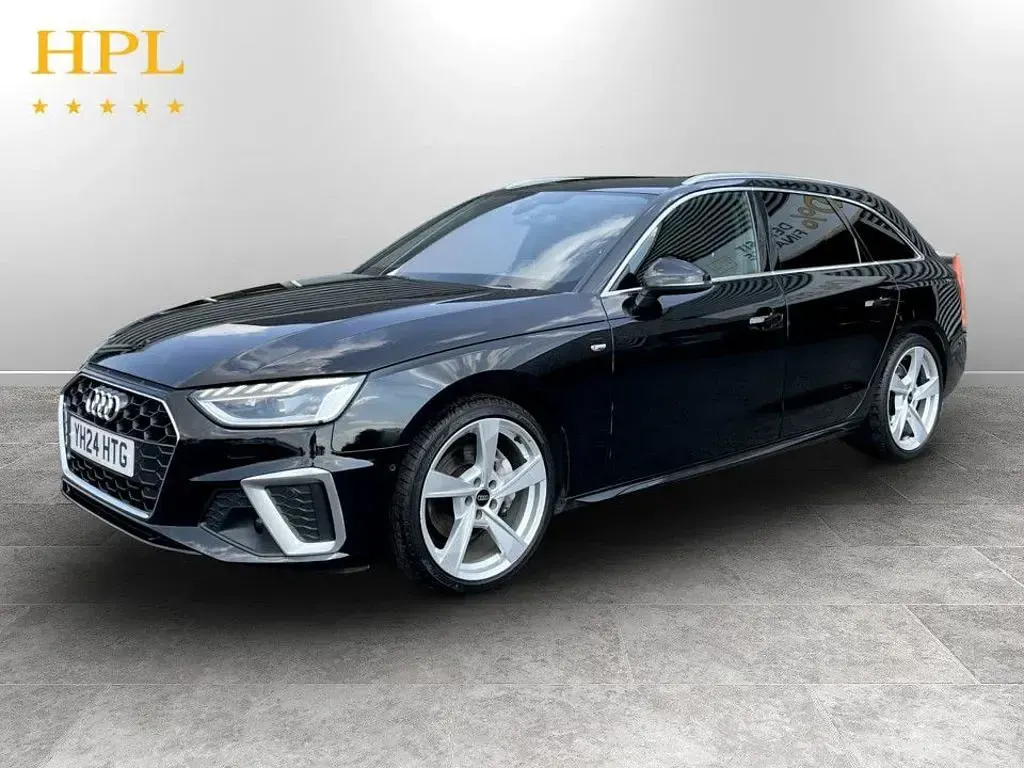 Used Audi A4 S-Line 204 HP (150 kW) 2024 Black Estate