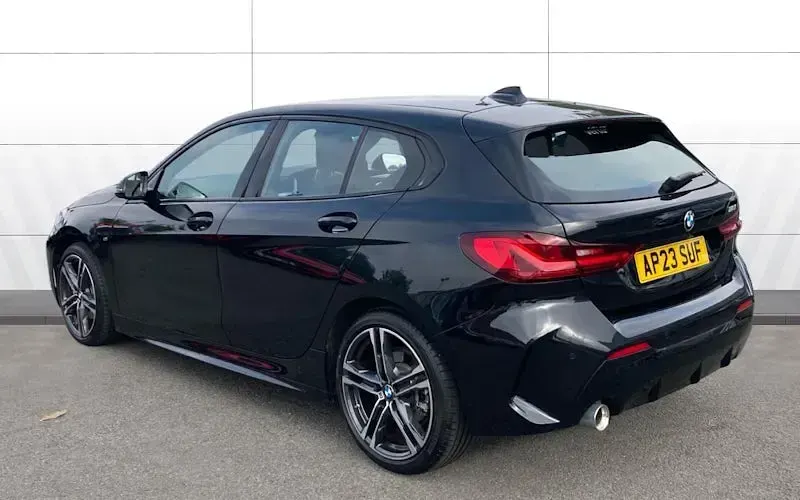 Used BMW 118 M Sport 136 HP (100 kW) 2023 Black Hatchback