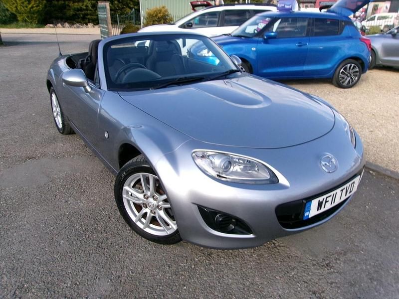 Used Mazda MX5 126 HP (92 kW) 2011 Silver Cabriolet