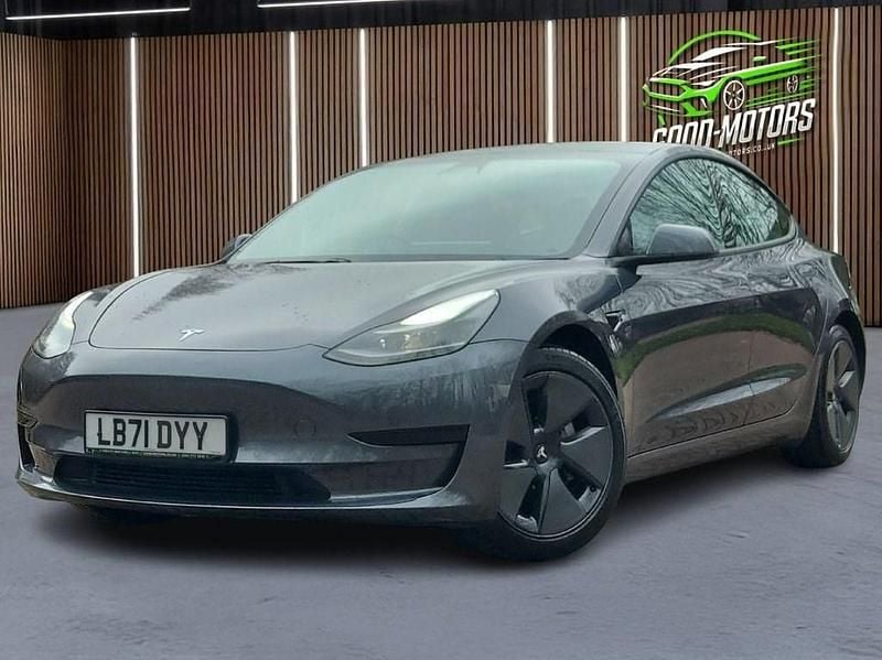 Used Tesla Model 3 Standard Range Plus 366 kW (498 HP) 2021 Grey Sedan