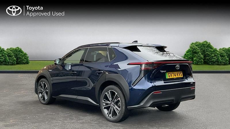 Used Toyota bZ4X Edition 160 kW (218 HP) 2024 Dark blue SUV