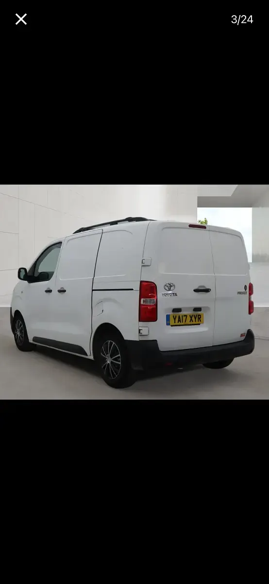 Used Toyota Proace 2017 White MPV