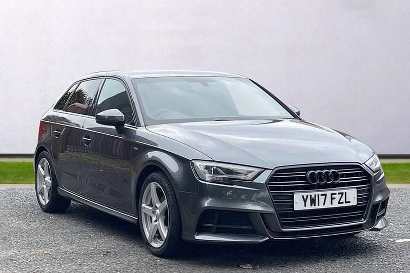 Grey Used 2017 Audi A3 S-Line Hatchback | £10,995 (Fair price) - Image 1/1