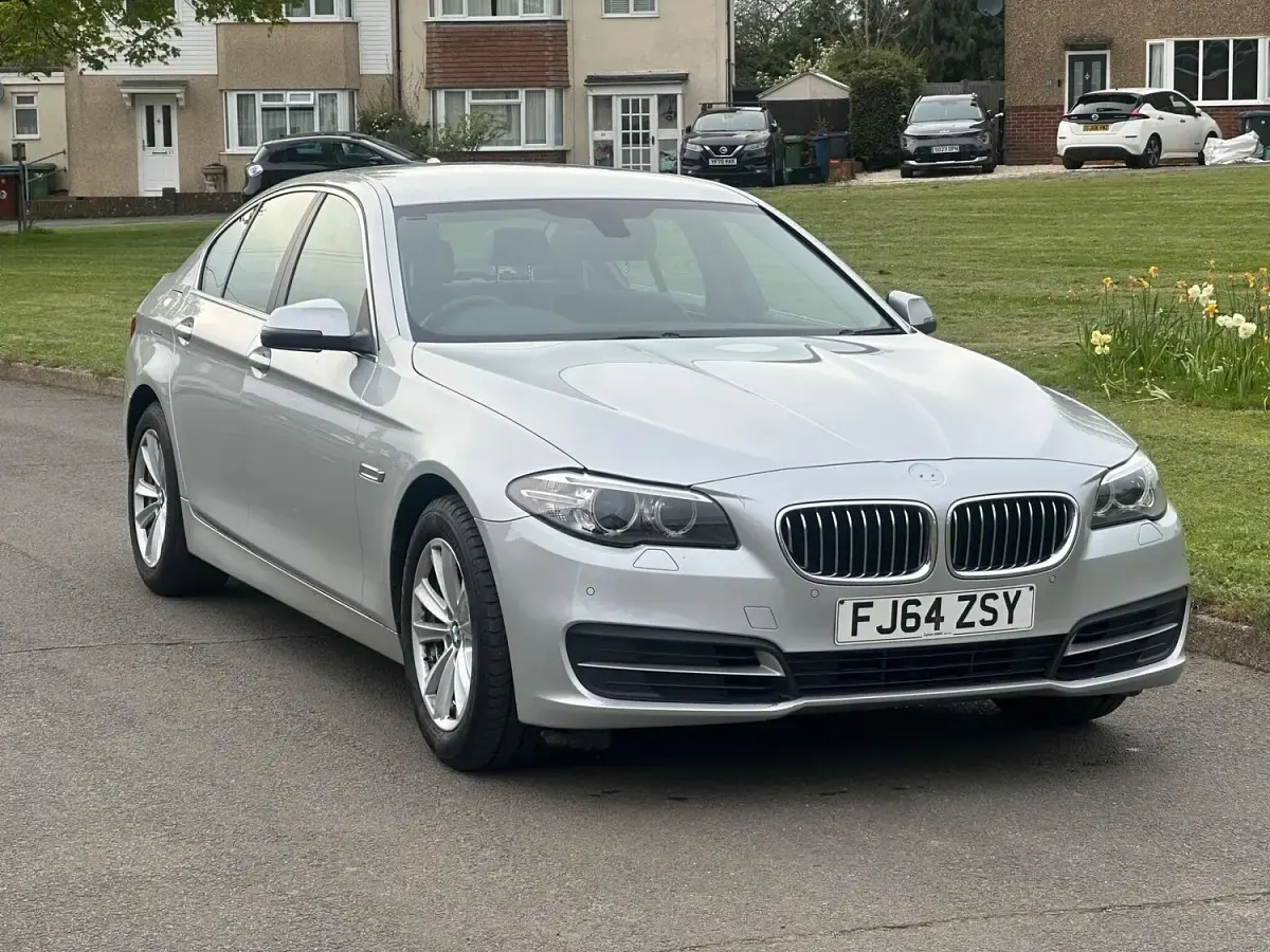 Used BMW 520 Impressive 190 HP (139 kW) 2014 Silver Sedan
