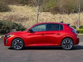 New Peugeot 208 Allure 2026 Red Hatchback